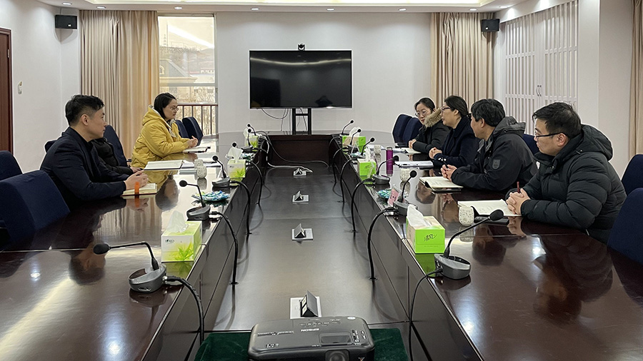 開發(fā)區(qū)組織宣傳部部長(zhǎng)王濤一行來公司走訪調(diào)研